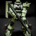 ガンプラ制作：モノアイを加工